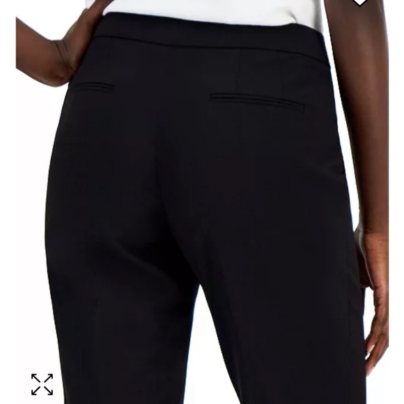 ANNE KLEIN Straight-Leg Bowie Pants - Picture 6 of 12